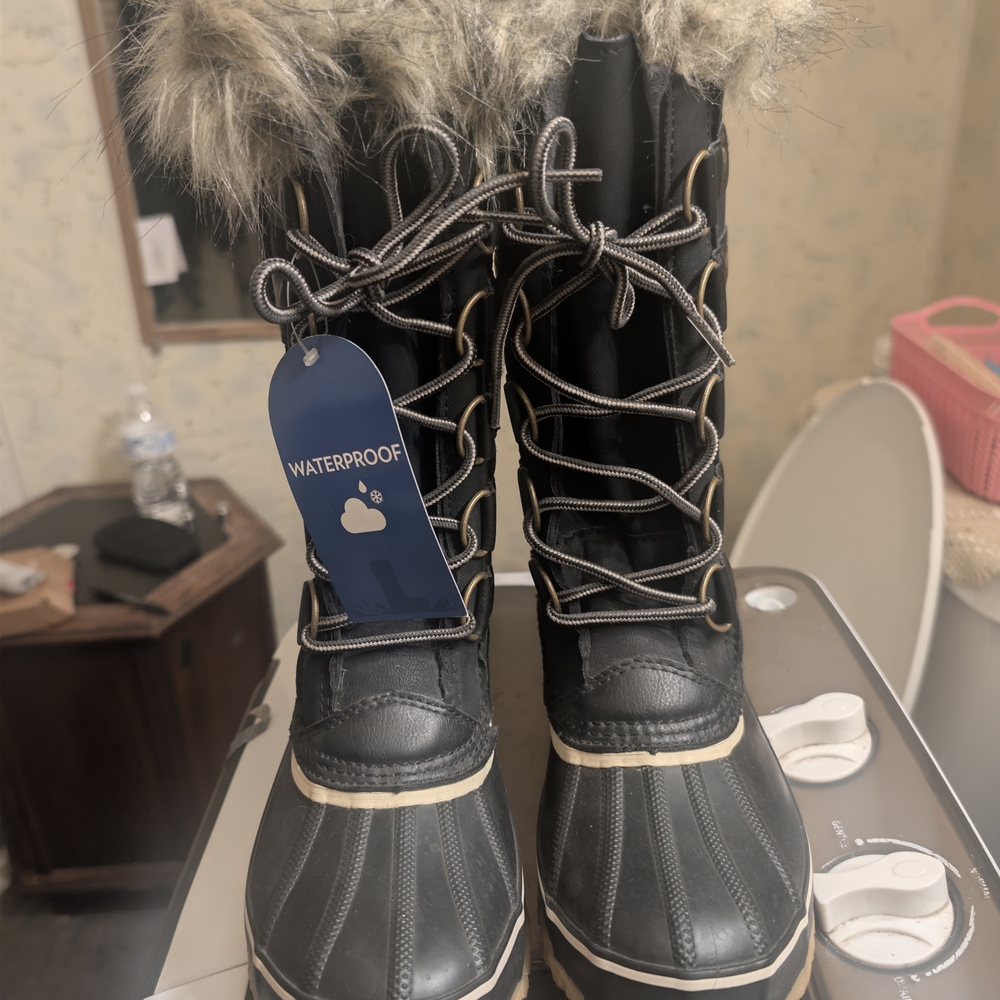 NWT, Black JBU By Jambu, Size 8M Ella Waterproof Winter Snow Boots